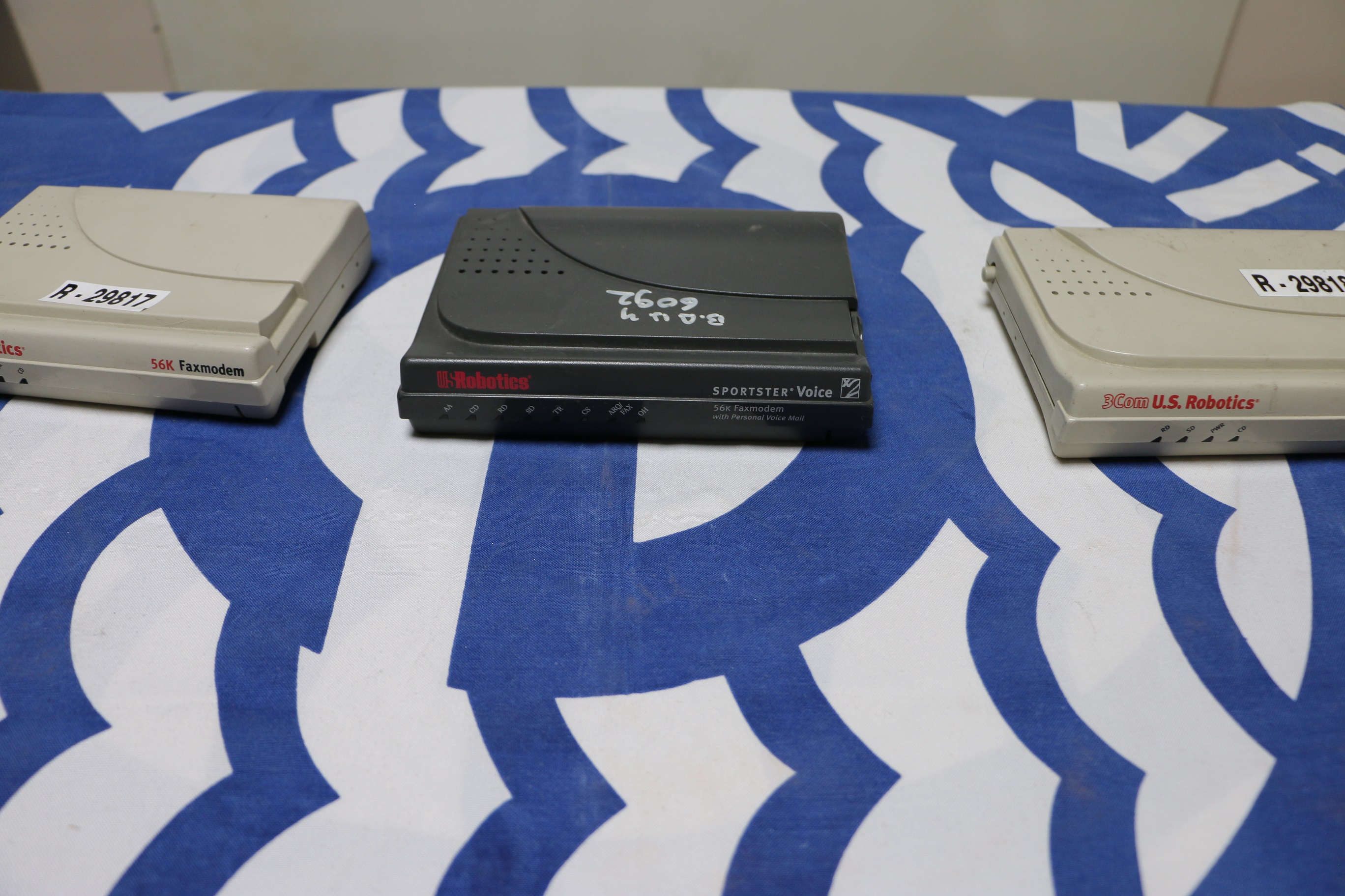 56K Modemler: R-29817, U.S. Robotics, 3Com