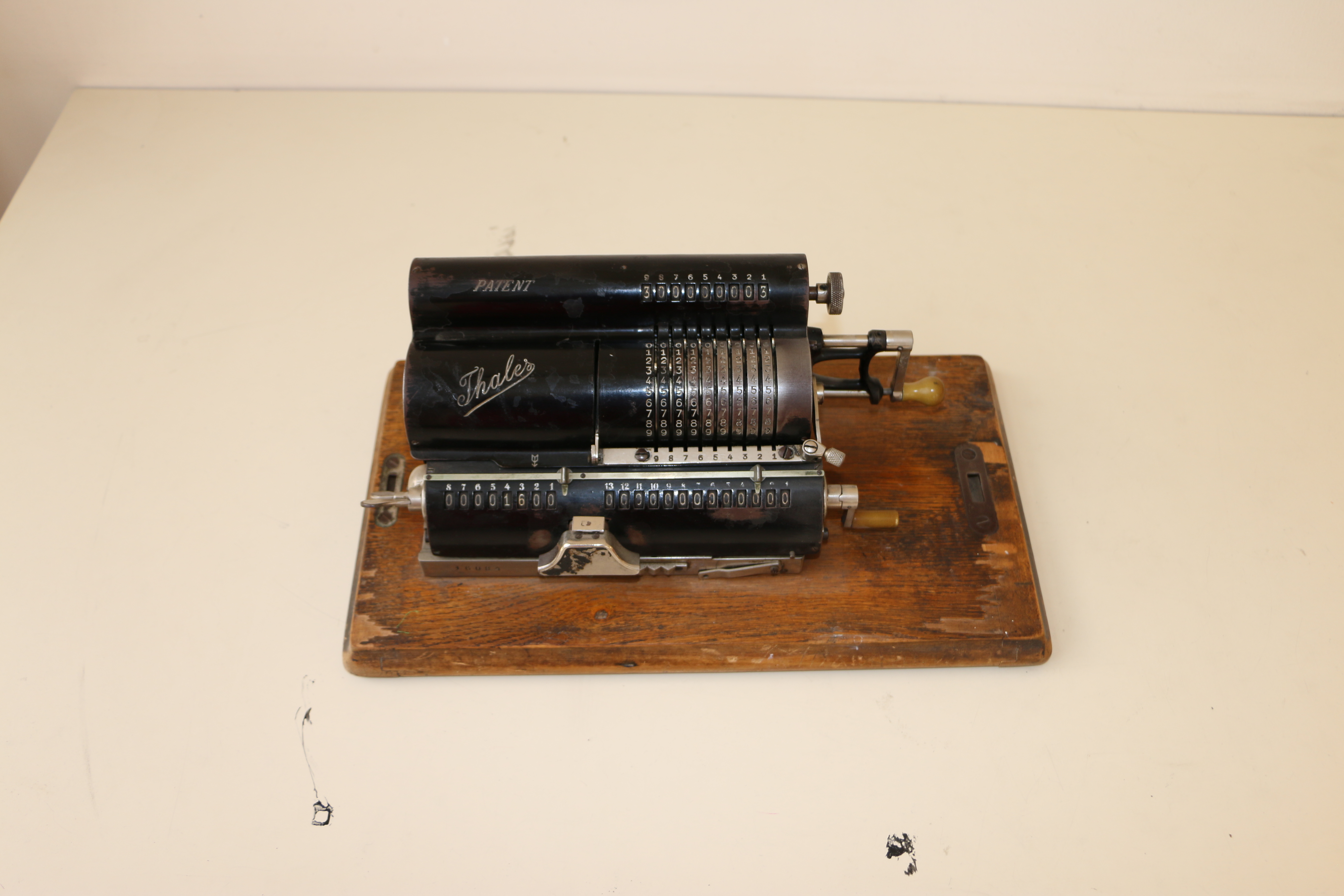 Tales Patent Hesap Makinesi - Mekanik Hesaplama Teknolojisi